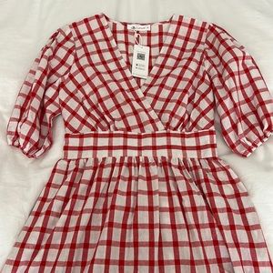 Cupshe Plaid Dress